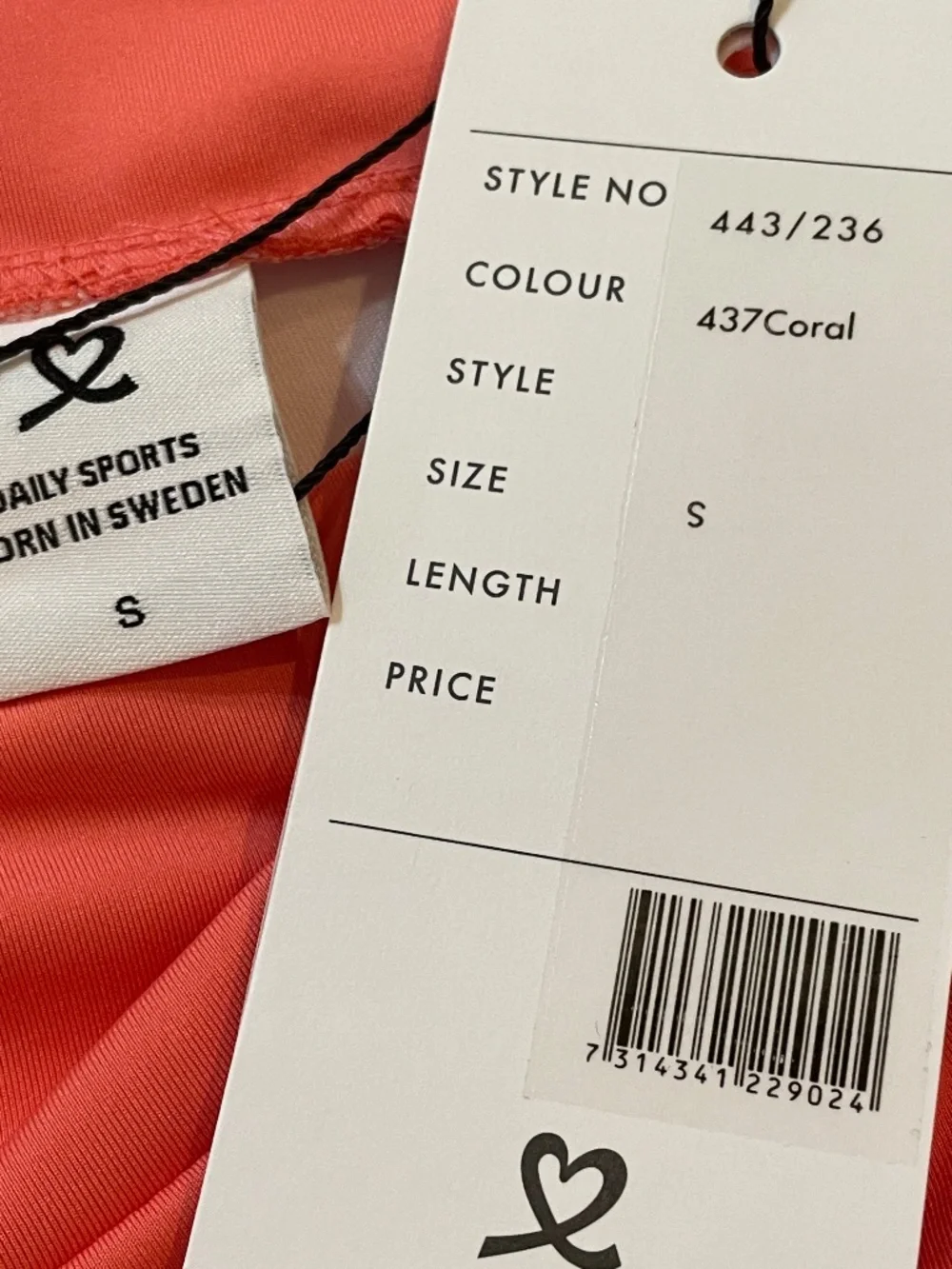 Daily Sports Coral Golf Skort Skirt 20